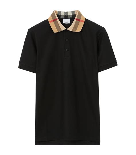 burberry collar shirt free shipping|check collar polo shirt Burberry.